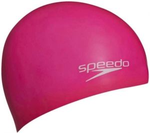 Шапка для плавання Speedo MOULDED SILC CAP JU рожевий Діт OSFM